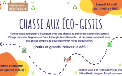La Chasse aux éco-gestes à la Ressourcerie du Dragon – Evry-Courcouronnes