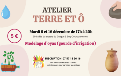 Atelier Terre et Ô à la Ressourcerie du Dragon – Evry-Courcouronnes