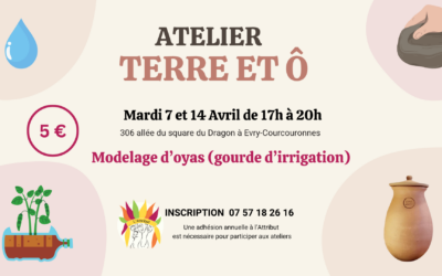 Atelier Terre et Ô à la Ressourcerie du Dragon – Evry-Courcouronnes