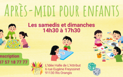 Atelier loisirs créatifs pour enfants à L’Idée Halle
