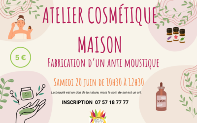 Atelier cosmétique à la Ressourcerie du Dragon – Evry-Courcouronnes