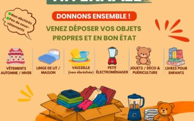 Ressourcerie éphémère aux Tarterêts à Corbeil Essonnes