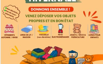 Ressourcerie éphémère aux Tarterêts à Corbeil Essonnes
